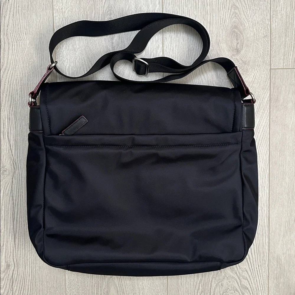 🖤 NEW MZ WALLACE Bleecker Messenger bag black crossbody bag straps nylon unisex
